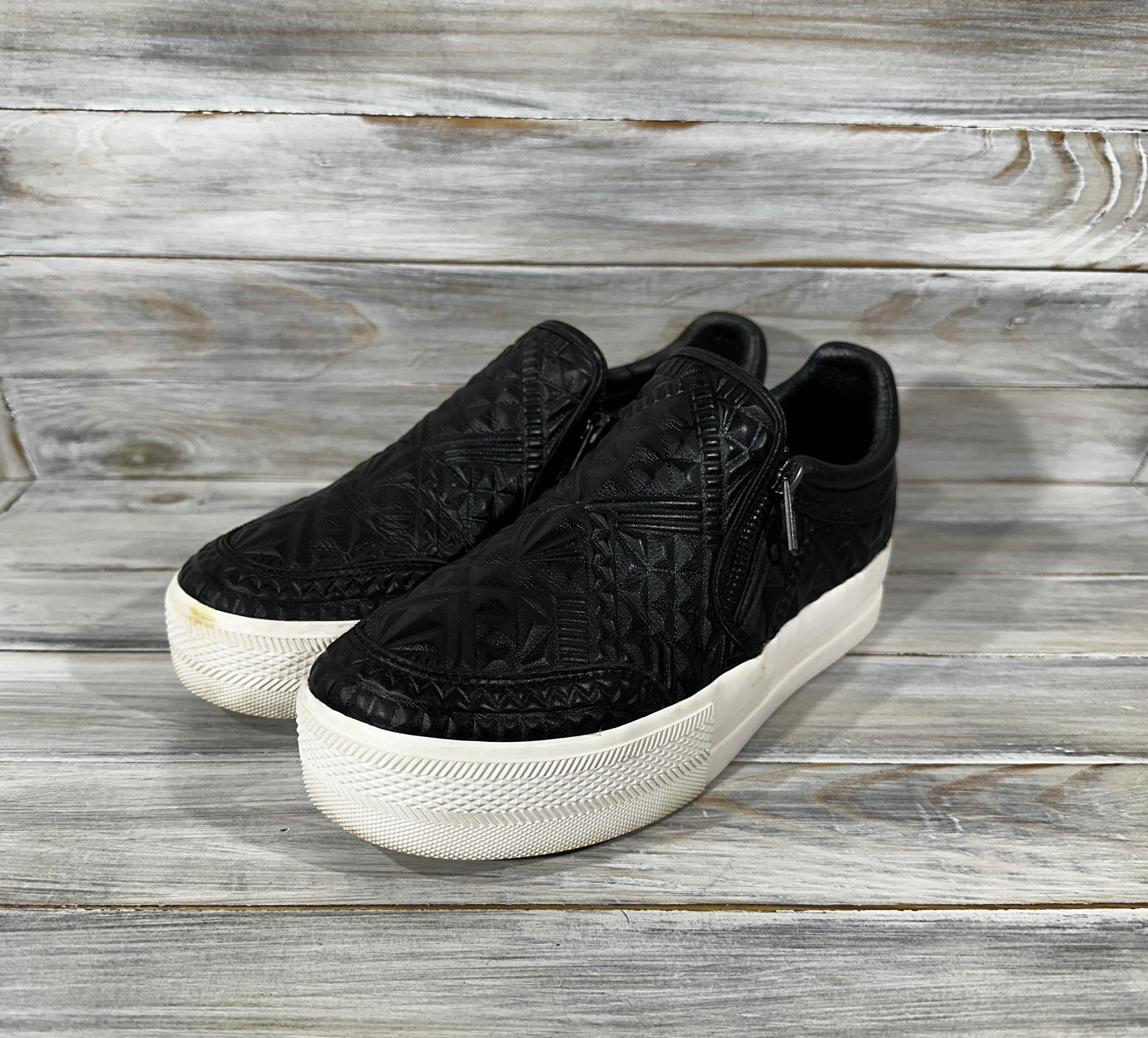 ASH ASH Platform Slip On Women's Leather Shoes Casual Sneakers Size US 8 / IT 38 - 4 Thumbnail