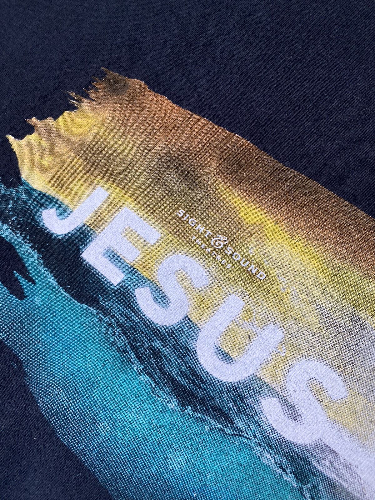 Vintage Jesus hand sight and sound graphic tee Size US XL / EU 56 / 4 - 6 Thumbnail