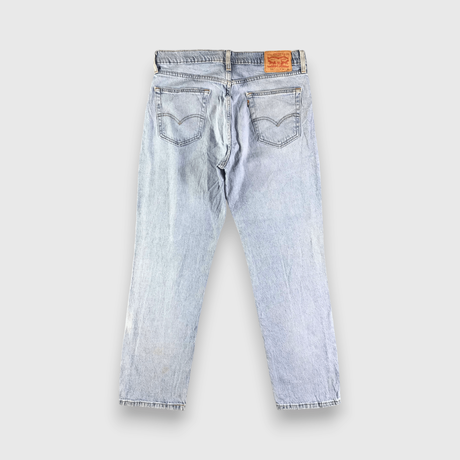 Levi's Vintage Light Wash Levis 541 Jeans-J4478 Size US 34 / EU 50 - 2 Thumbnail
