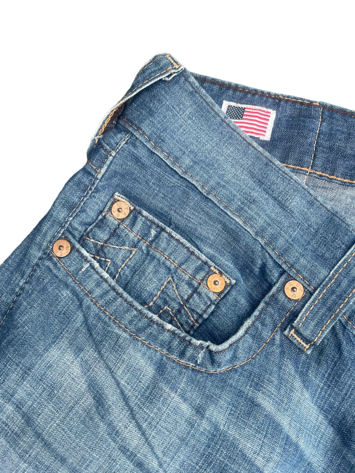 Designer Vintage True Religion Section Bobby Denim Size US 40 / EU 56 - 4 Thumbnail