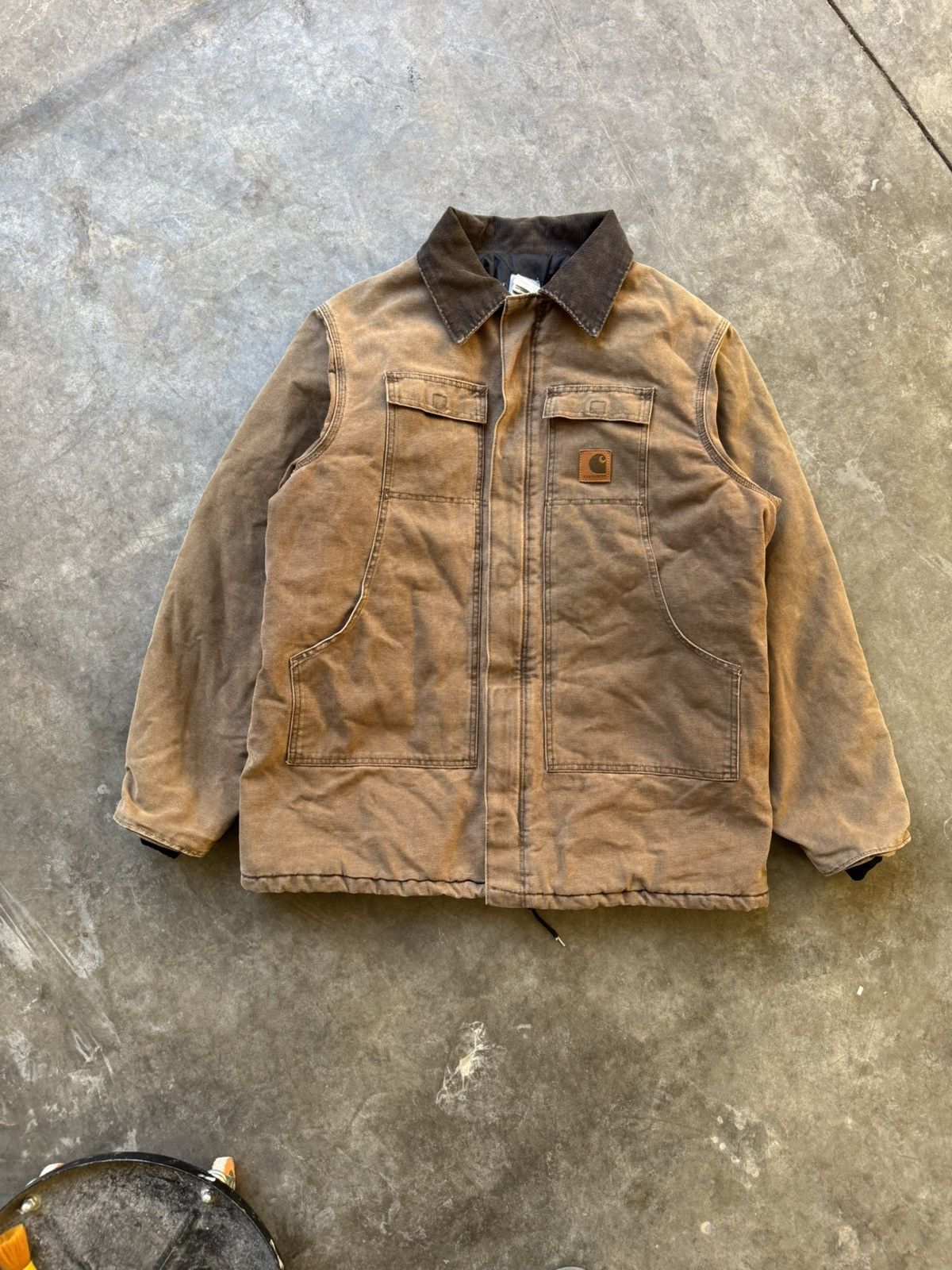 Carhartt × Vintage Vintage 90’s/00’s Brown Carhartt Artic Jacket Size US XL / EU 56 / 4 - 2 Thumbnail