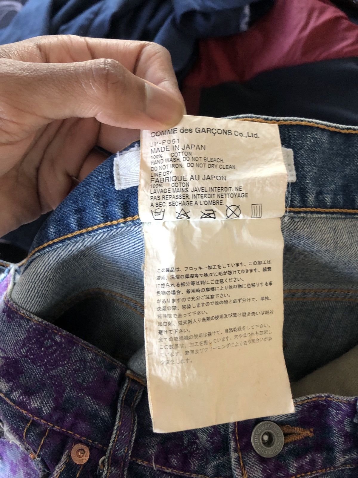 Comme des Garcons × Junya Watanabe Junya Watanabe flower denim Size US 34 / EU 50 - 7 Thumbnail