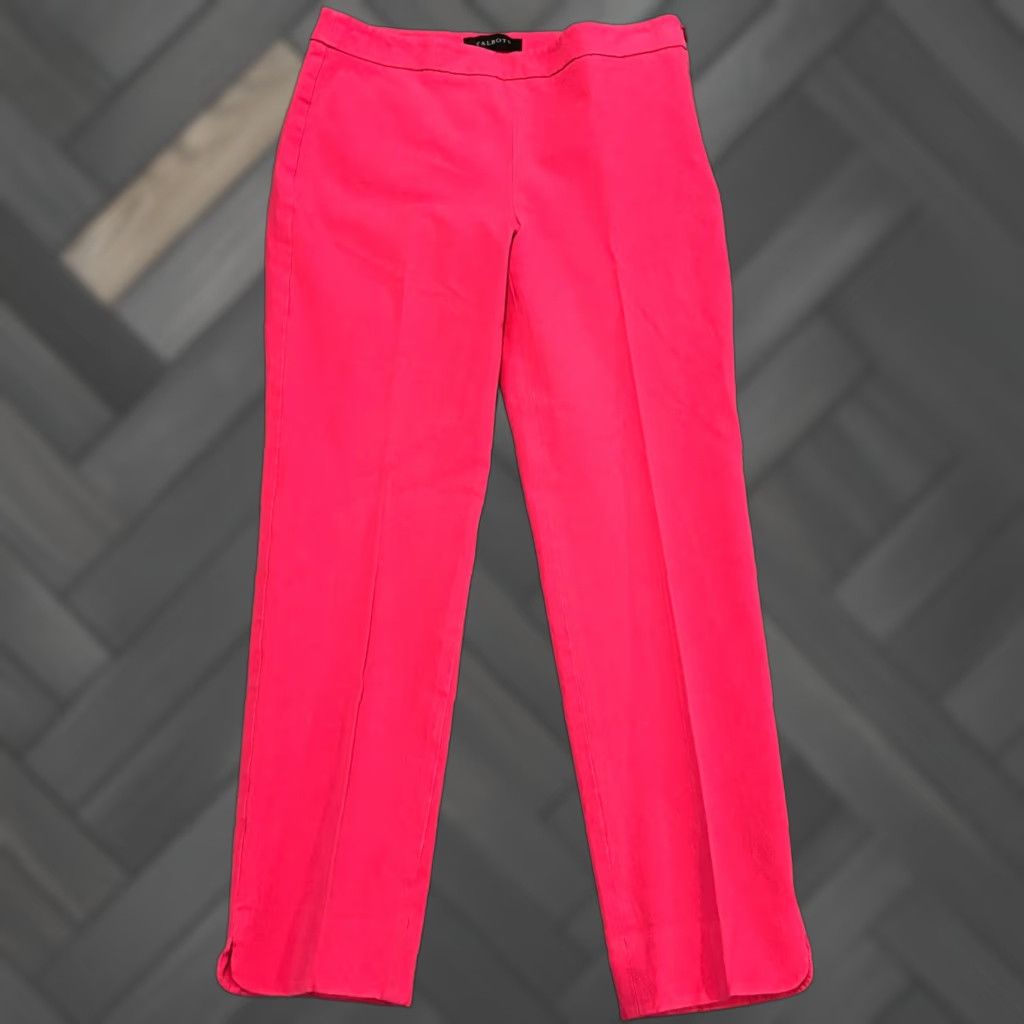 Talbots Talbots Pants Womens 2 Pink Chatham Ankle Casual Preppy Career Office Slacks Size 26" / US 2 / IT 38 - 1 Thumbnail