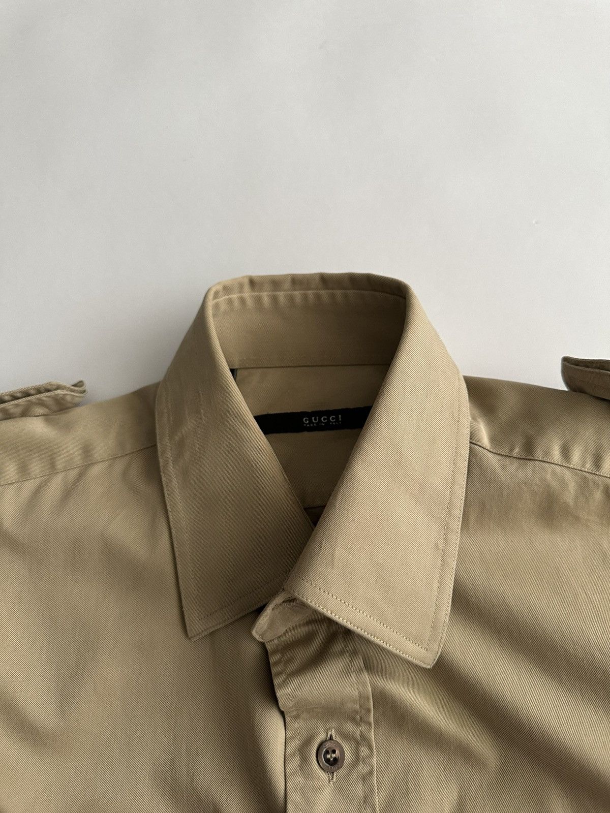 Gucci Gucci by Tom Ford Bondage Military Shirt Size US M / EU 48-50 / 2 - 8 Thumbnail