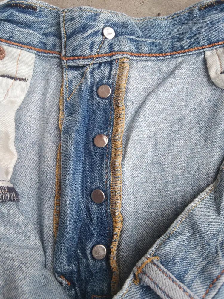 Levi's Vintage Levi's 501 Distressed Jeans 34x32 Size US 34 / EU 50 - 6 Thumbnail