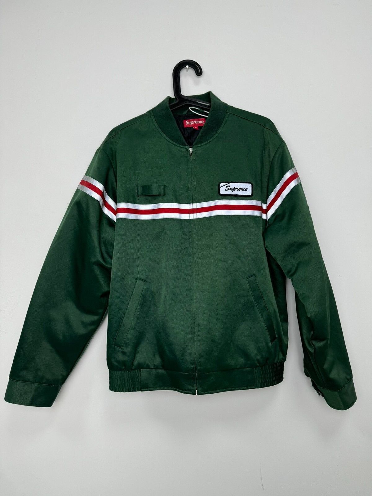 Supreme supreme 18ss reflective stripe work jacket Size US M / EU 48-50 / 2 - 1 Thumbnail