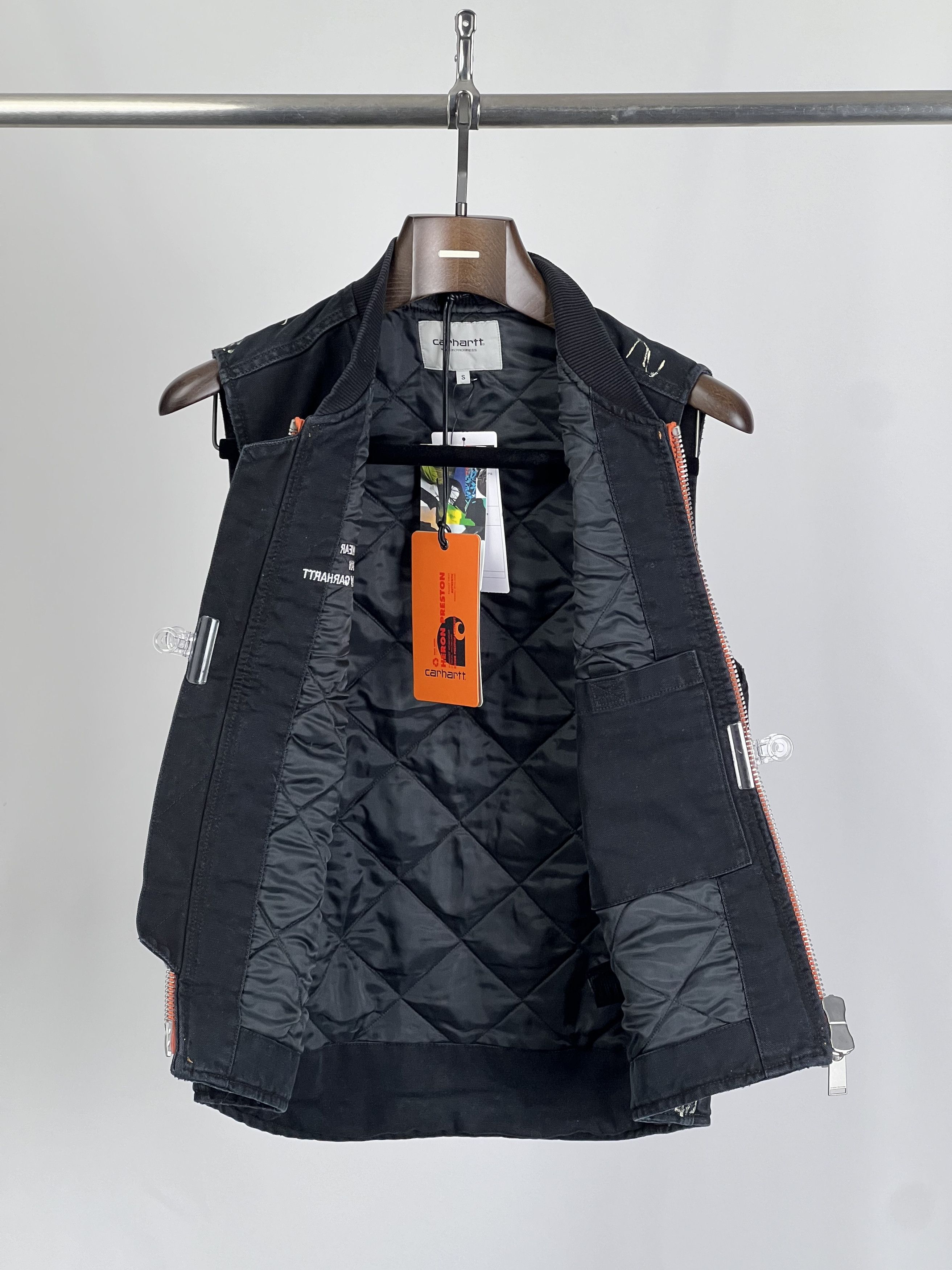 Carhartt × Heron Preston Brand New with Tag VEST Sleeveless jacket Size S Size US S / EU 44-46 / 1 - 6 Thumbnail