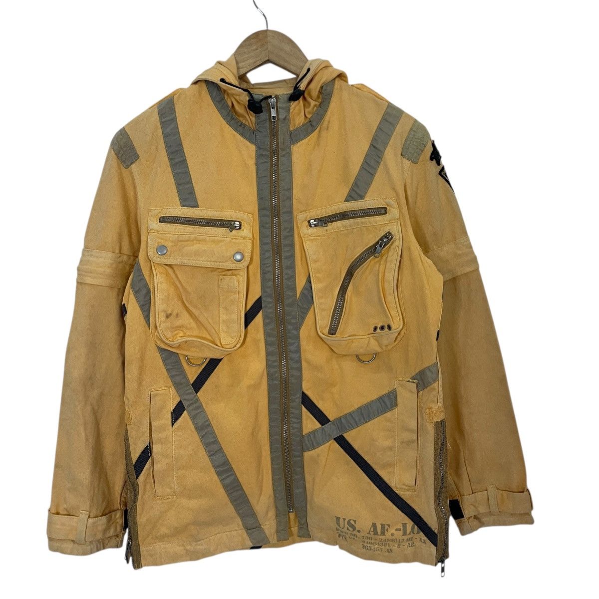 Avirex Vintage Avirex Parachute Us Security Rescue Jacket Size US M / EU 48-50 / 2 - 1 Thumbnail