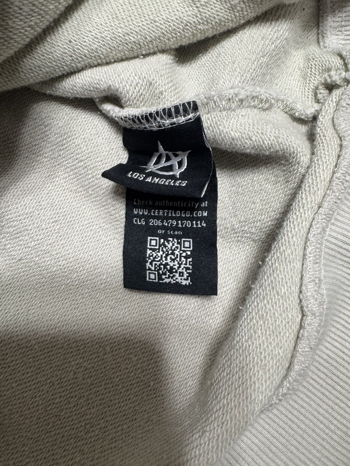 Revenge Revenge X Mugshot Hoodie Cement Size US XL / EU 56 / 4 - 5 Thumbnail