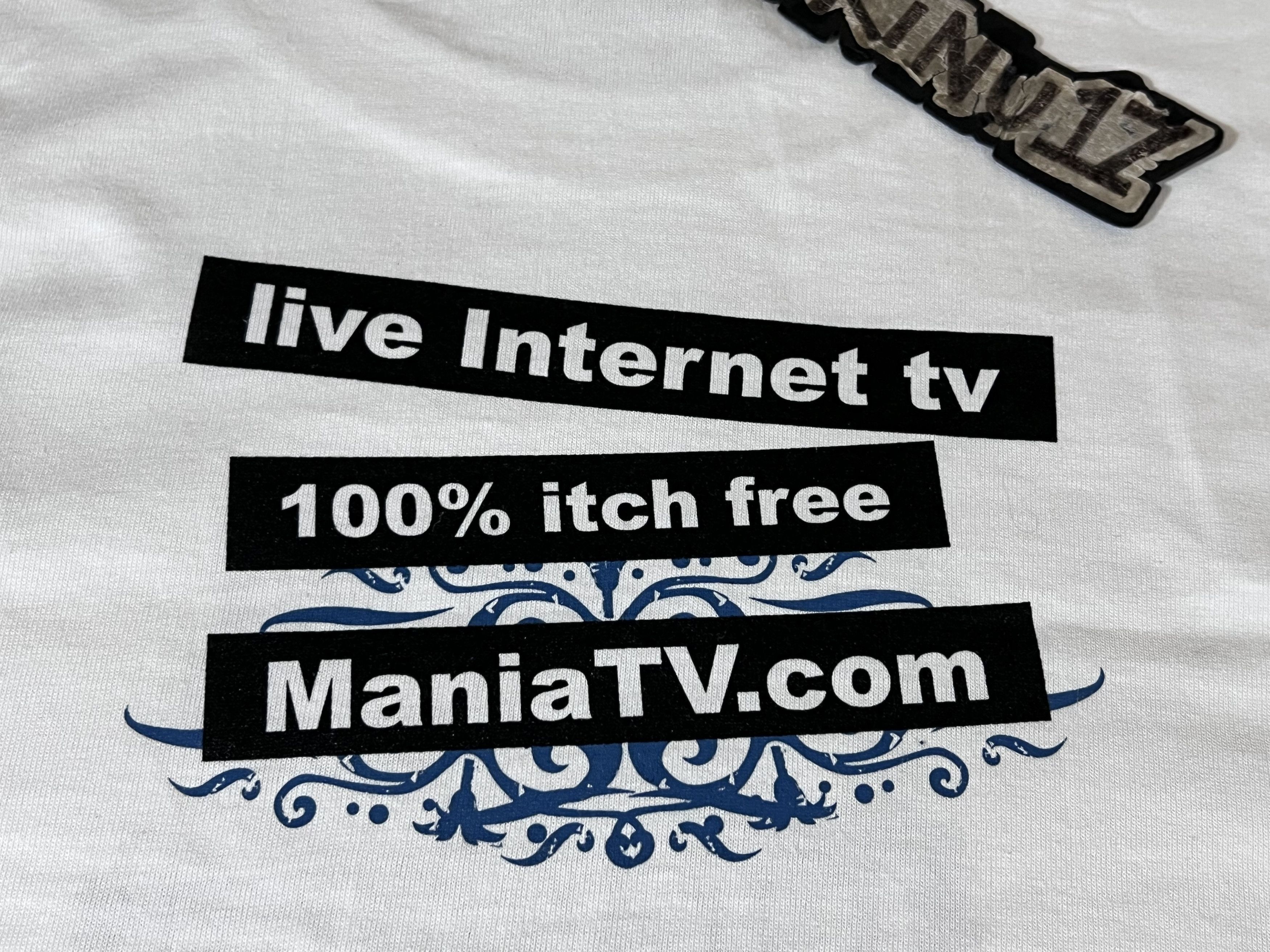Fruit Of The Loom Vtg. 2000s ManiaTV.com F*ck Television Size US L / EU 52-54 / 3 - 6 Thumbnail