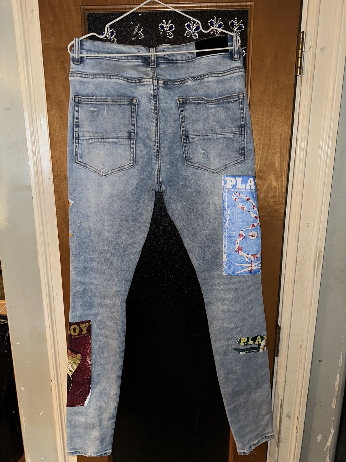 Amiri AMIRI PLAYBOY DENIM sz 36 Size US 36 / EU 52 - 2 Thumbnail