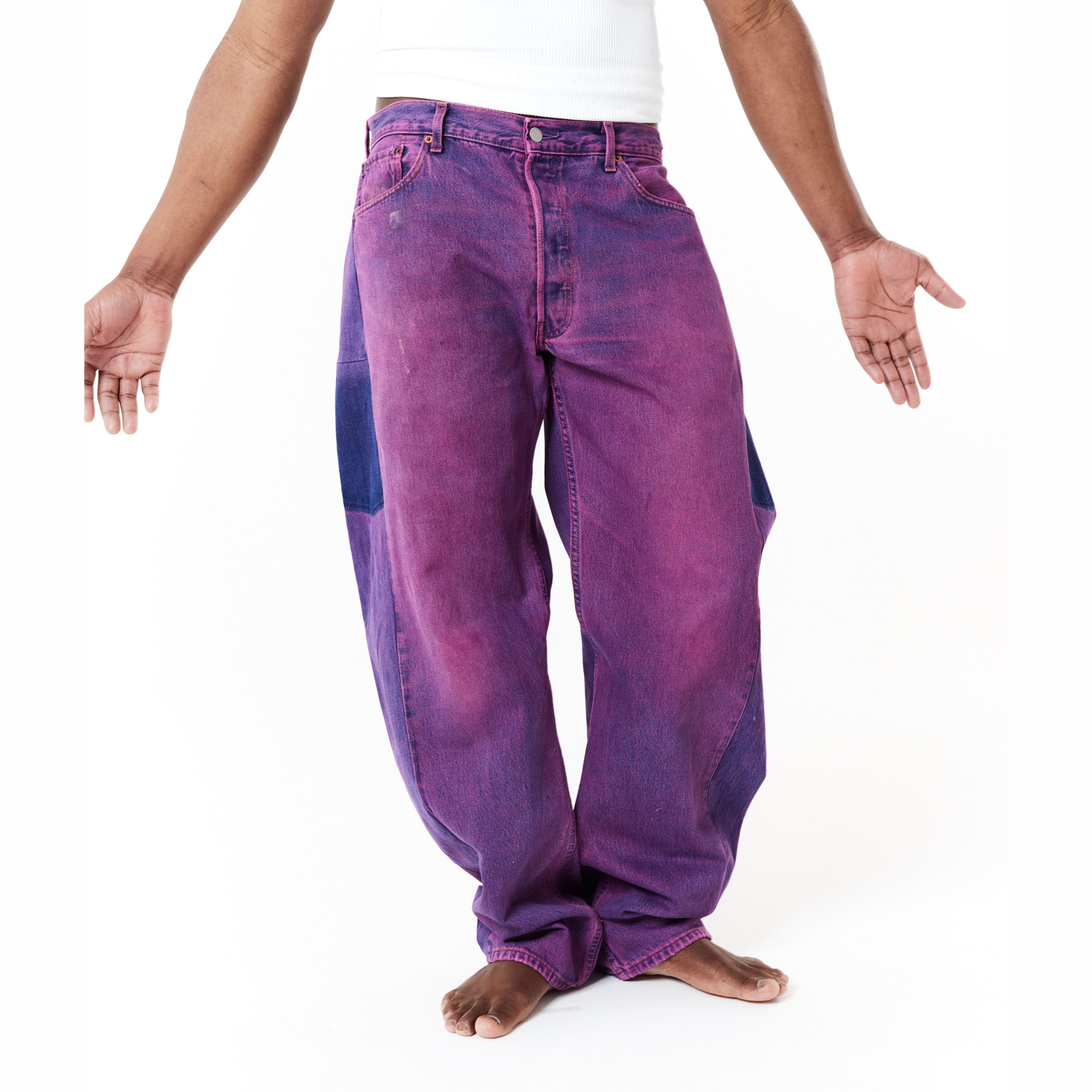 Japanese Brand × Levi's × Vintage REPEAT PLUS 002 DIrty Pink 32 size (RP002P3203 Size US 32 / EU 48 - 9 Thumbnail