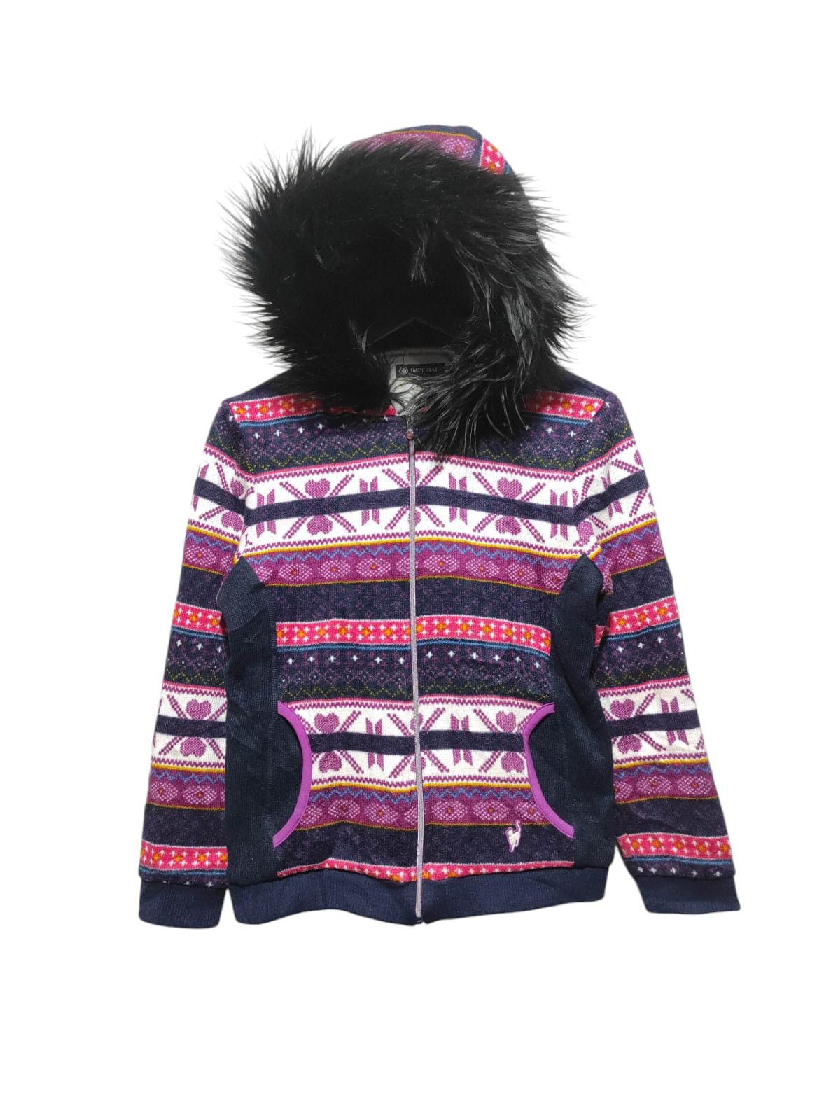 Hysteric Glamour Imperial Navajo Zipper Fur hoodie LGB style Size S / US 4 / IT 40 - 1 Thumbnail