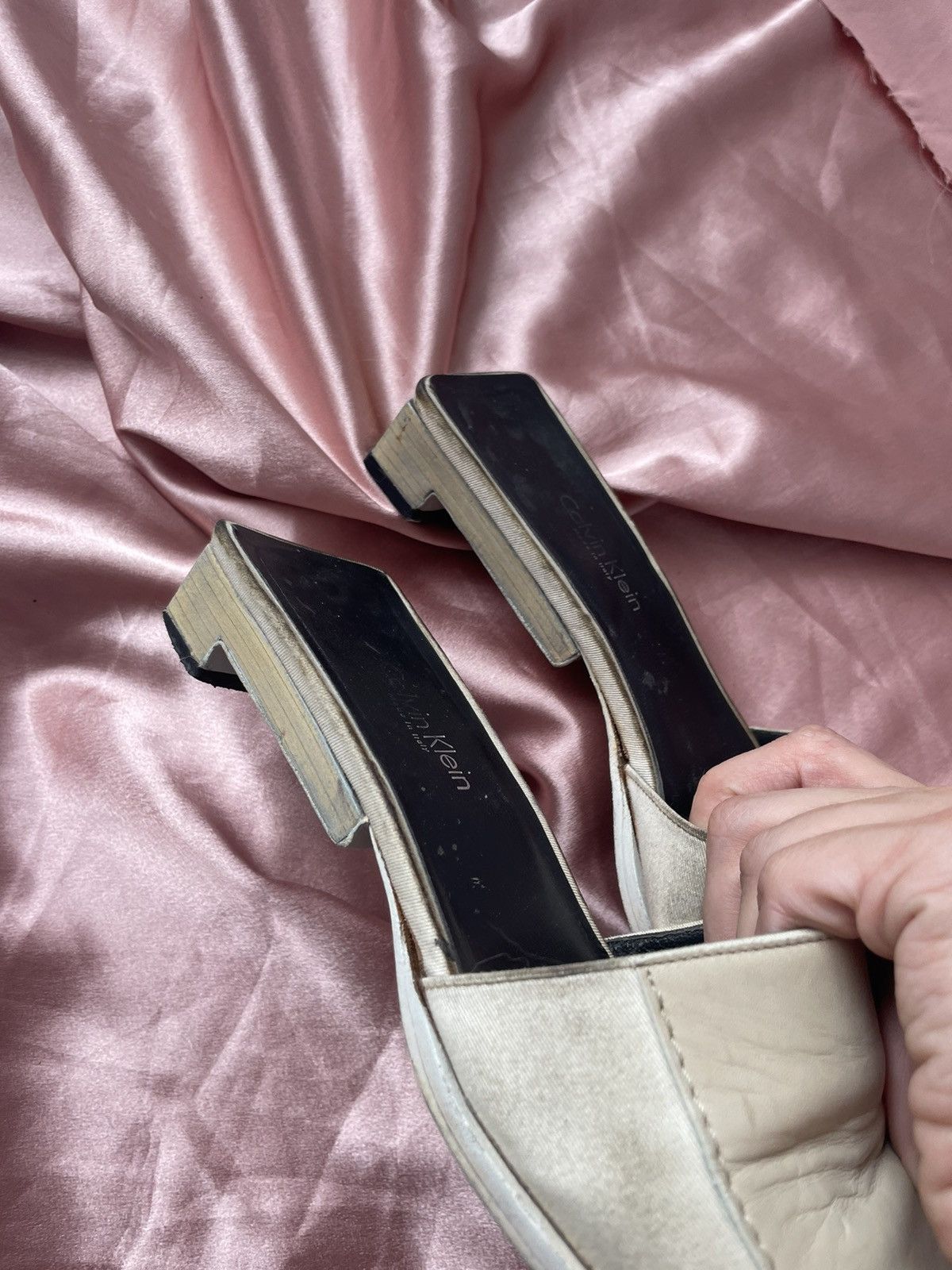 Calvin Klein Calvin Klein leather mules Size US 6 / IT 36 - 11 Thumbnail