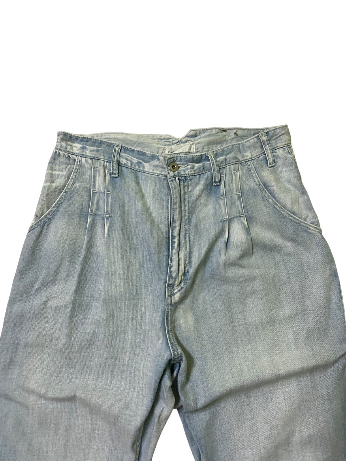 Designer × Issey Miyake × Ne-Net VINTAGE RARE NE-NET ISSEY MIYAKE LOSSE DENIM Size US 29 - 3 Thumbnail