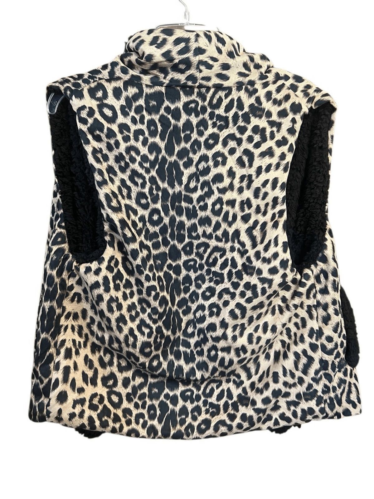 Designer Love of Fashion Animal Print Open Vest One Size NWT Size ONE SIZE - 2 Thumbnail