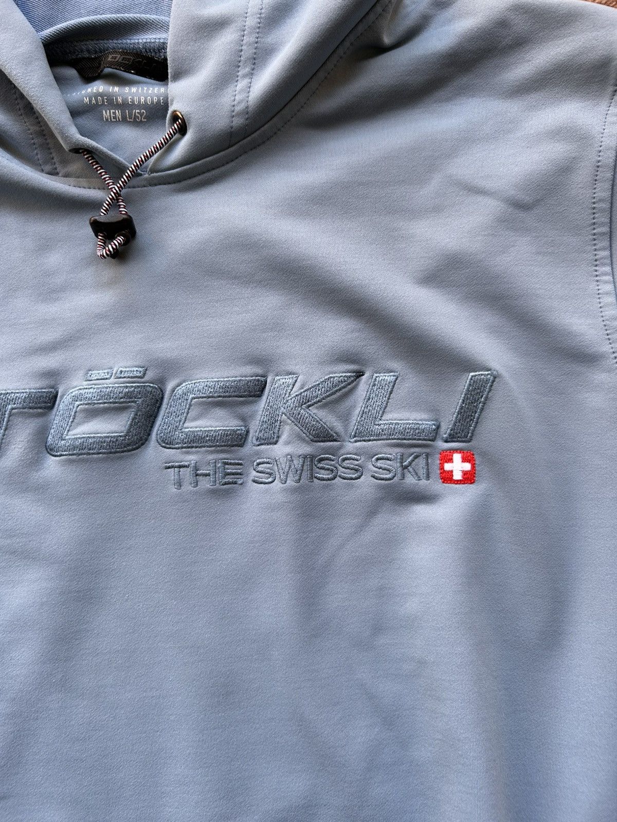 Vintage Vintage Stockli Swiss Ski Sweatshirt Size US L / EU 52-54 / 3 - 4 Thumbnail