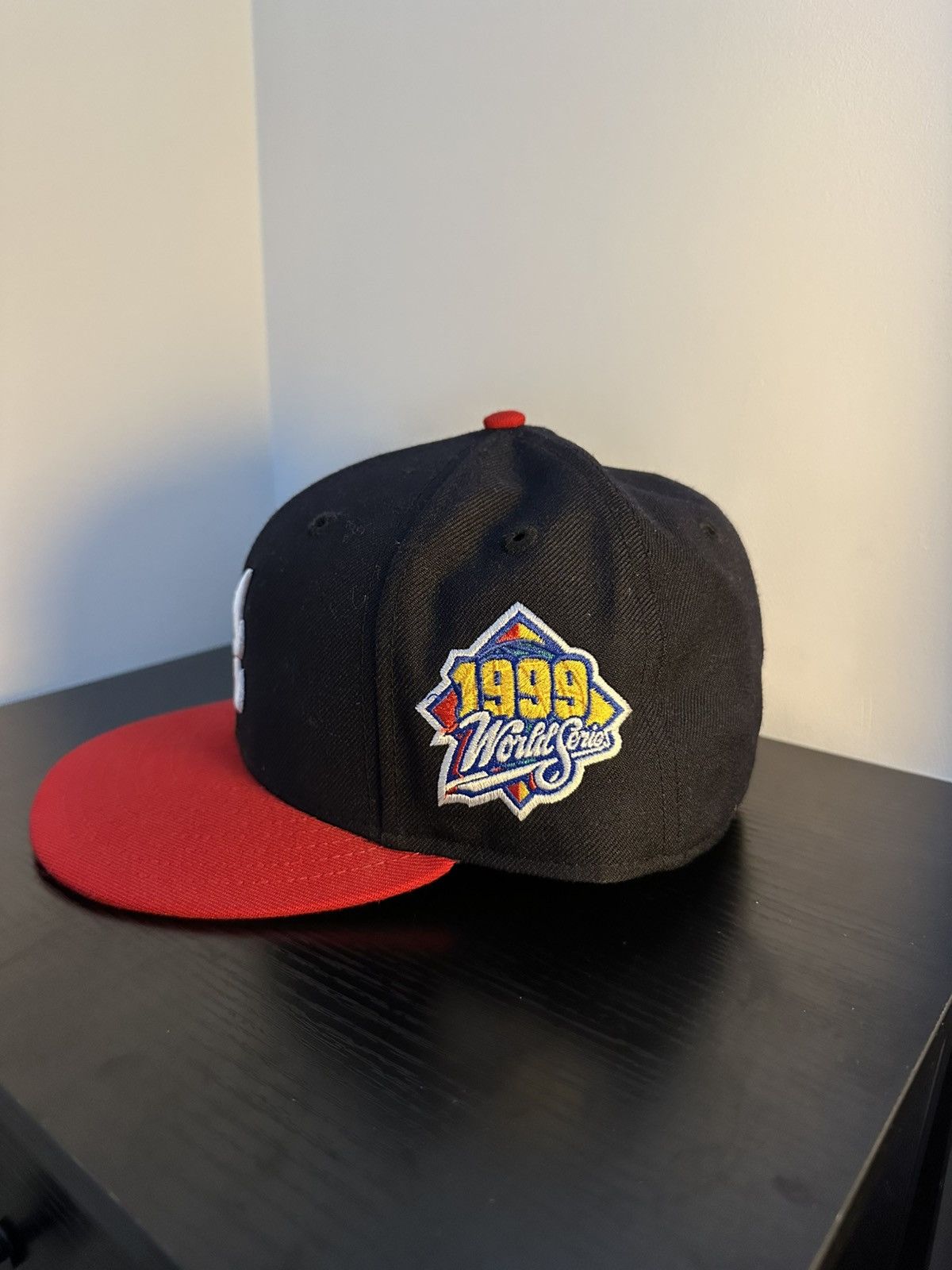 New Era ATLANTA BRAVES 1999 WORLD SERIES NEW ERA 59FIFTY FITTED HAT Size ONE SIZE - 3 Thumbnail