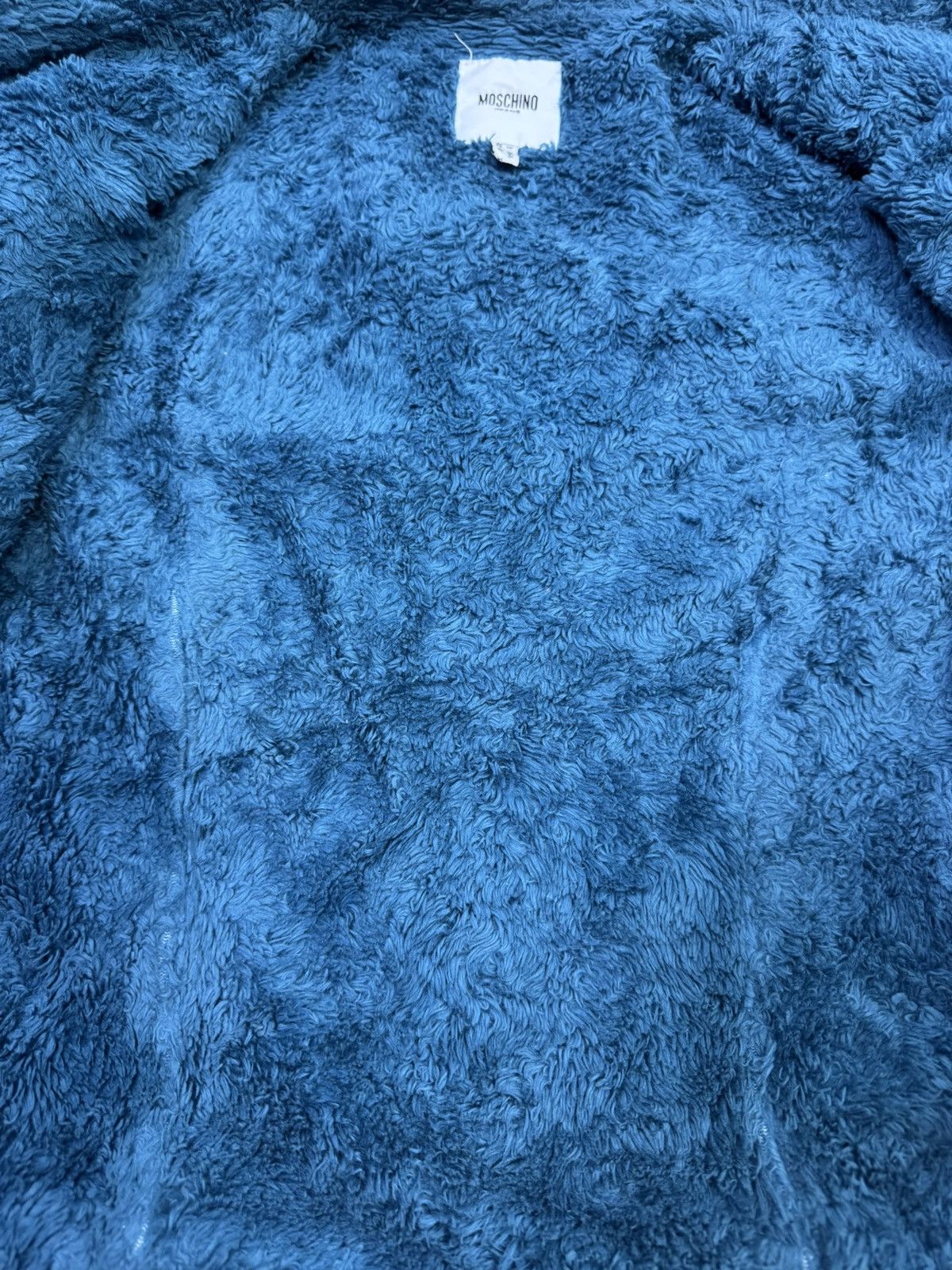 Moschino Moschino Denim Fleece Jacket Size M / US 6-8 / IT 42-44 - 12 Thumbnail