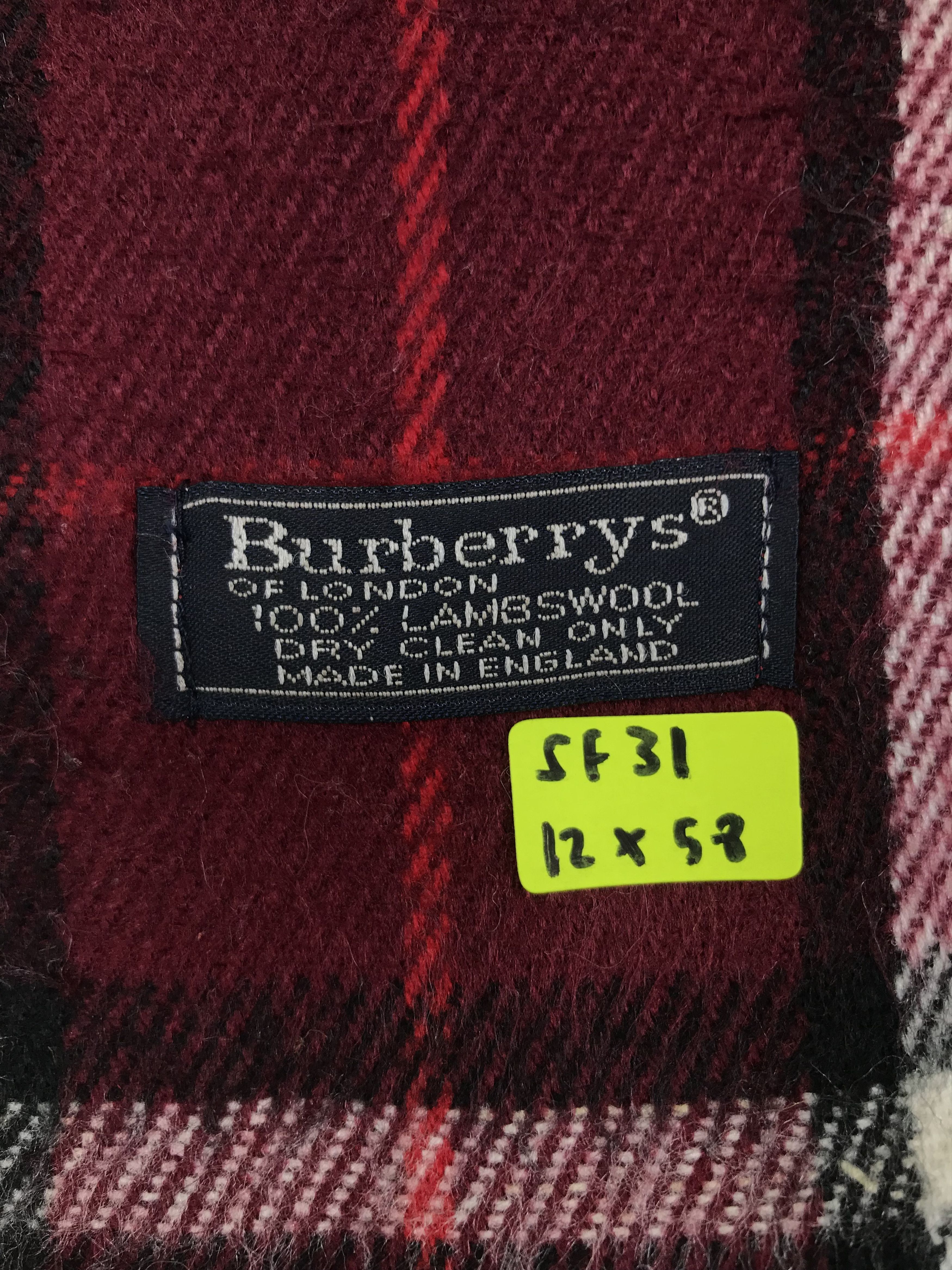 Burberry Burberry Scarf / Muffler / Neckwear Size ONE SIZE - 5 Thumbnail