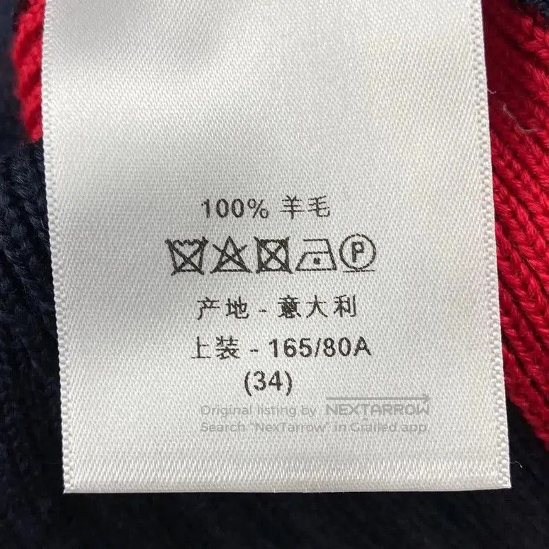 Dior Dior Navy Blue Wool Pullover Sweater . Size S / US 4 / IT 40 - 7 Thumbnail