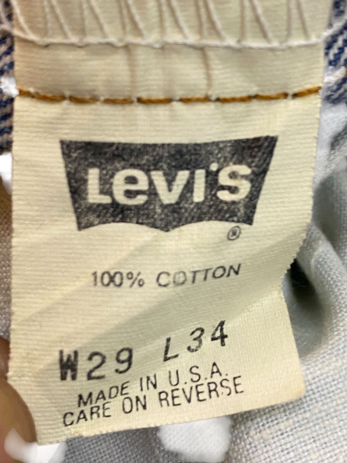 Levi's Vintage Levis505 90’s Faded Grunge Loose Jeans Size US 29 - 15 Thumbnail