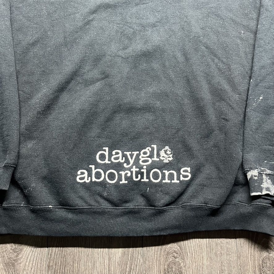 Band Tees × Vintage Vintage Dayglo Abortions 1990s Punk Band Hoodie XXL Size US XXL / EU 58 / 5 - 8 Thumbnail