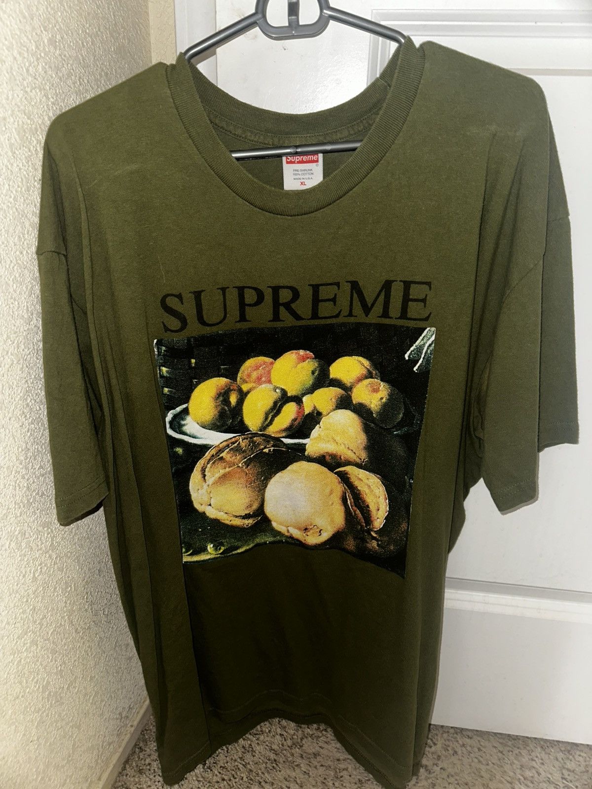 18AW◆sz M 手元に在庫有◆関税無 国内発Supreme Still Life Tee Supreme Still Life Tee | Grailed