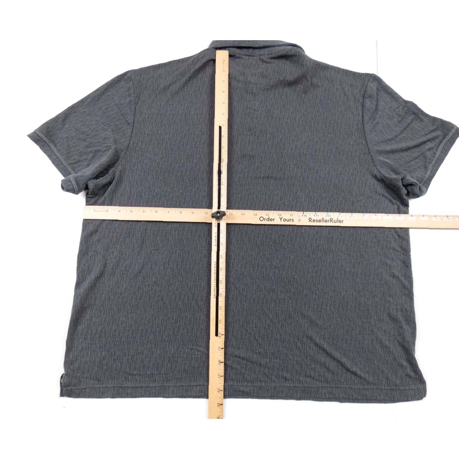 Nat Nast Nat Nast Polo Shirt Mens 2XL XXL Gray Short Sleeve Collared Modal Blend Adult Size US XXL / EU 58 / 5 - 7 Thumbnail