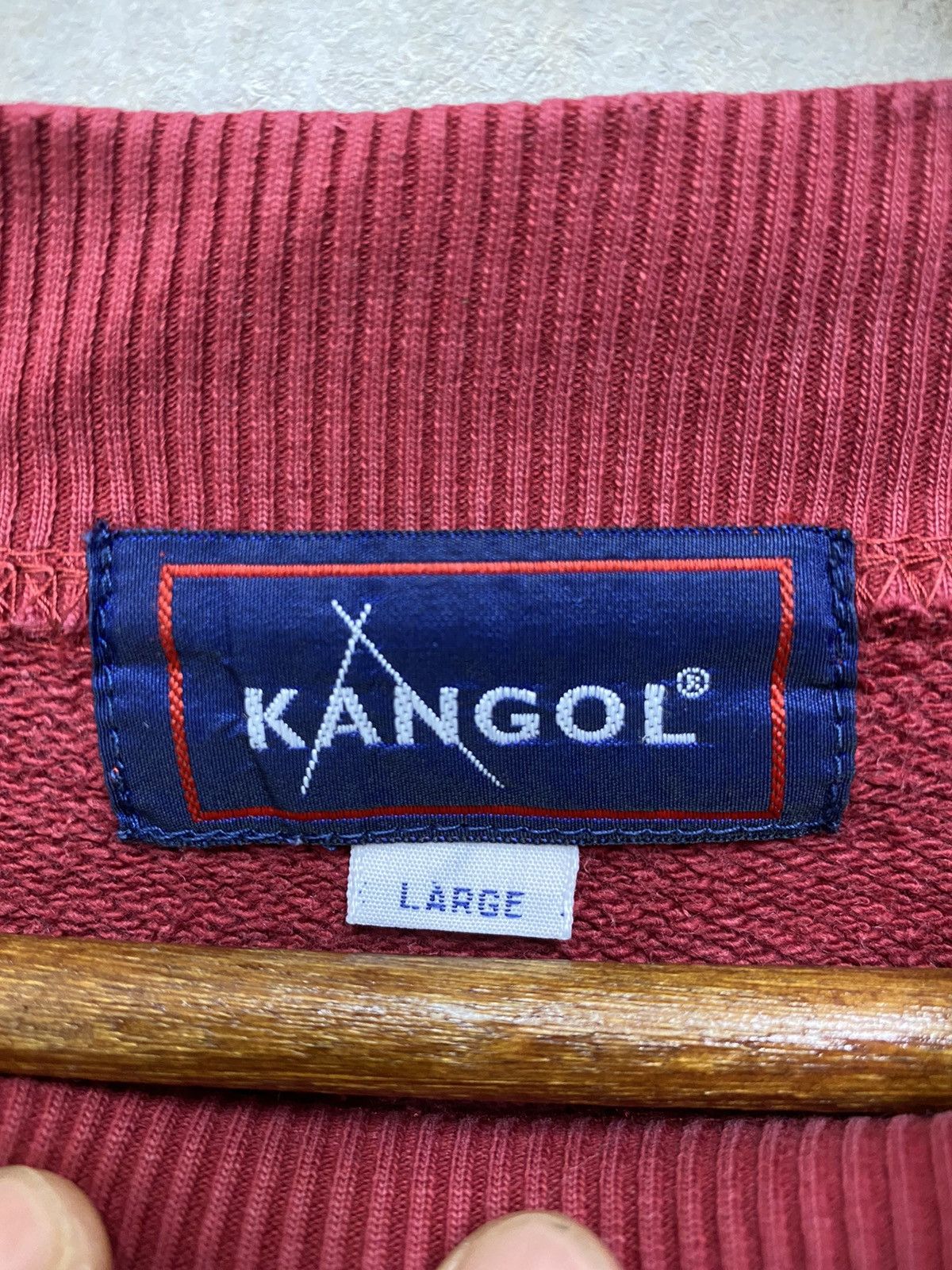 Kangol Kangol Sweatshirt Vintage Big Logo Spellout Embroidery Size US L / EU 52-54 / 3 - 7 Thumbnail