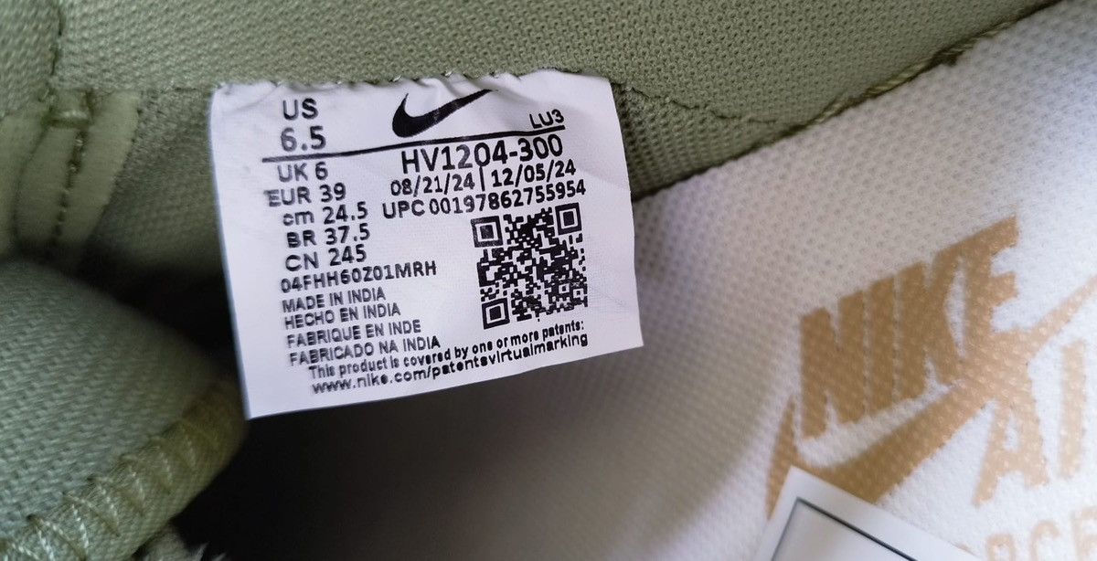 Nike Shoes Nike Air Force 1 Low Canvas Schuh Unisex Size US 6.5 / EU 39-40 - 9 Thumbnail