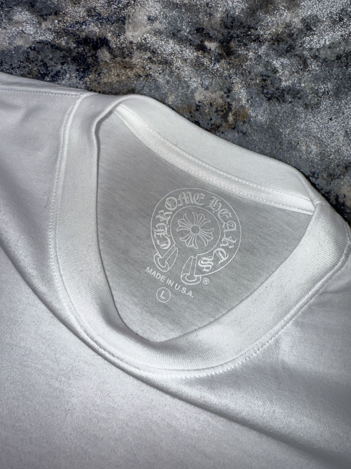 Chrome Hearts Chrome hearts logo t shirt Size US L / EU 52-54 / 3 - 4 Thumbnail