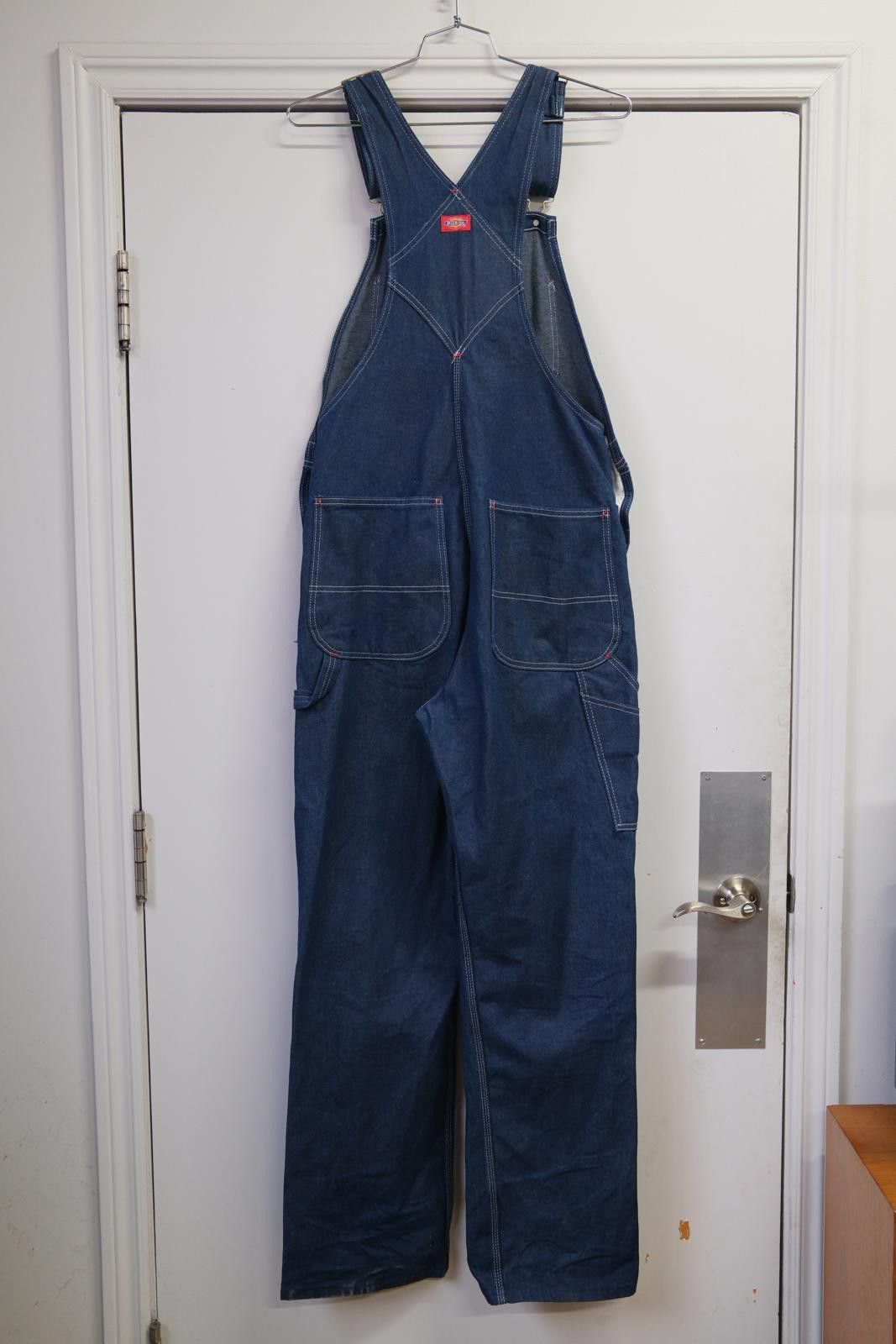 Dickies 90's Dickies Dark Denim Overalls Straight-Leg Jeans Size ONE SIZE - 2 Thumbnail