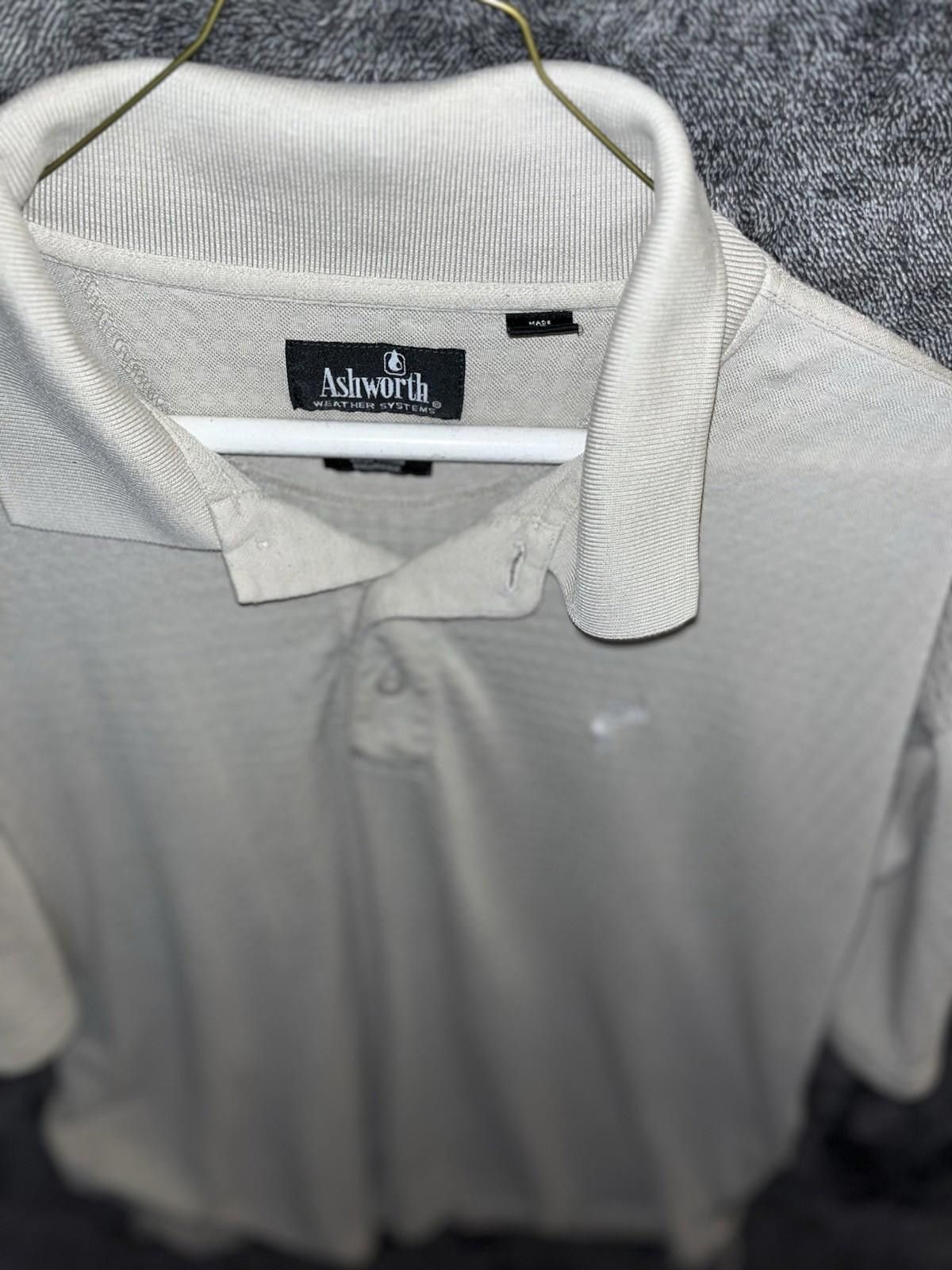 Ashworth Vintage Ashworth Weather Systems Golf Polo - Size Large Size US L / EU 52-54 / 3 - 2 Thumbnail