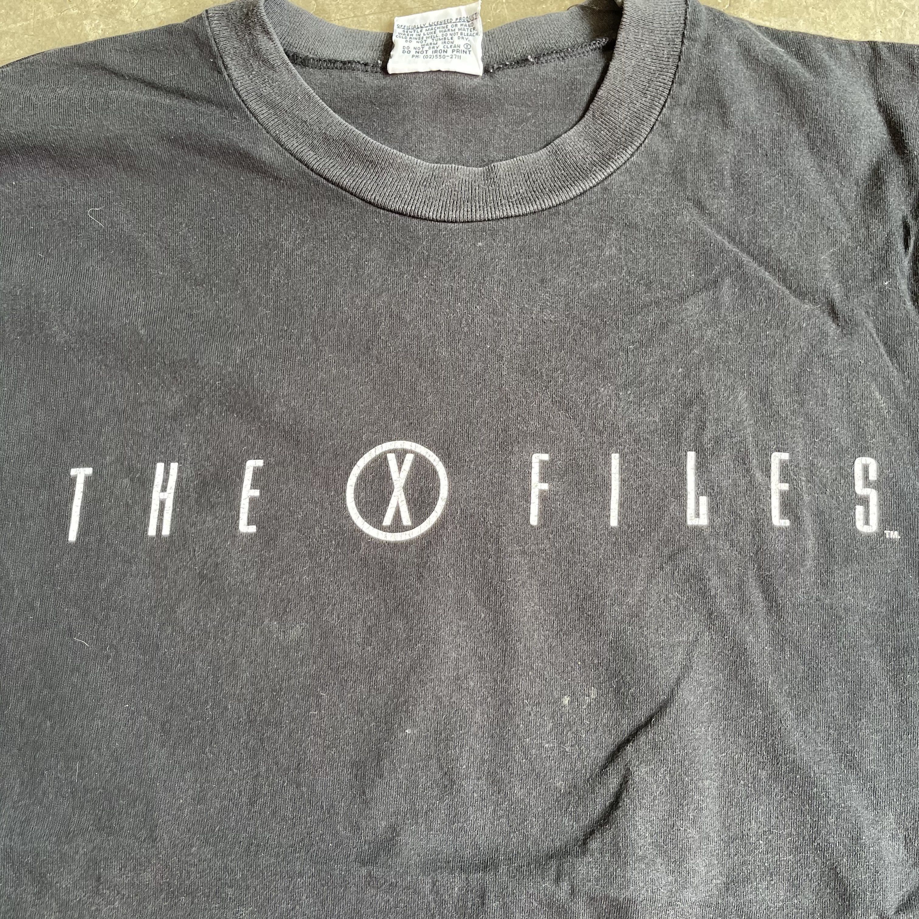 Vintage Vintage 1995 The X-Files T-shirt Science Fiction Movie Tee Size US M / EU 48-50 / 2 - 3 Thumbnail