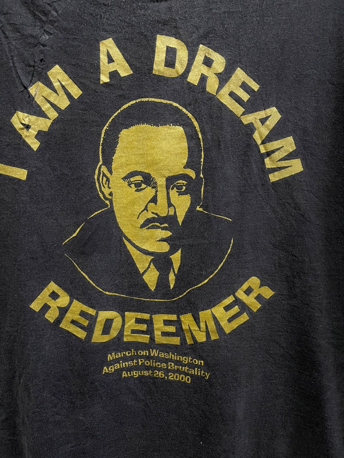 Rap Tees Vintage Martin Luther King Obama🔥🔥🔥 Size US XL / EU 56 / 4 - 2 Thumbnail