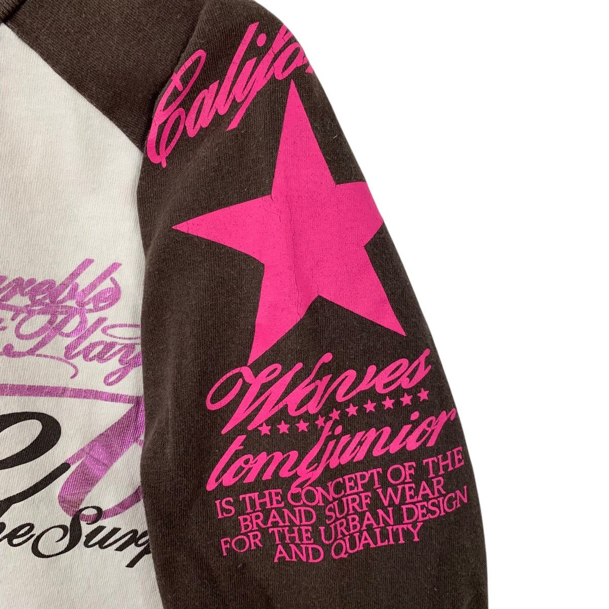 Japanese Brand × Vintage TMTJR Surfing Surfwear Long Sleeve Tee Shirt Size US L / EU 52-54 / 3 - 4 Thumbnail