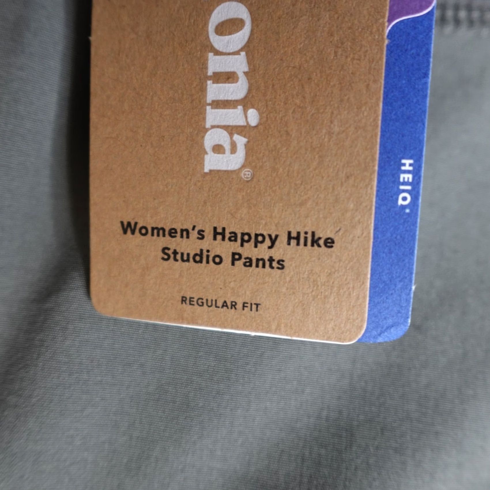 Patagonia Patagonia Womens Pants XL Gray Happy Hiking UPF 50+ NEW Tapered Ankle Performance Activewear Spring Fall Summer Shoes? Size 40" / US 18 - 4 Thumbnail