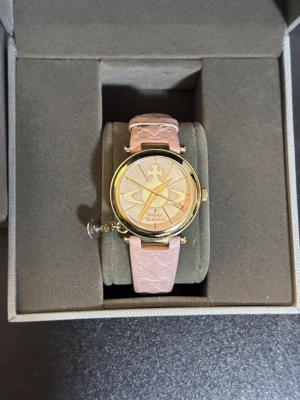 Vivienne Westwood Rose Gold Orb Watch Size ONE SIZE - 1 Thumbnail