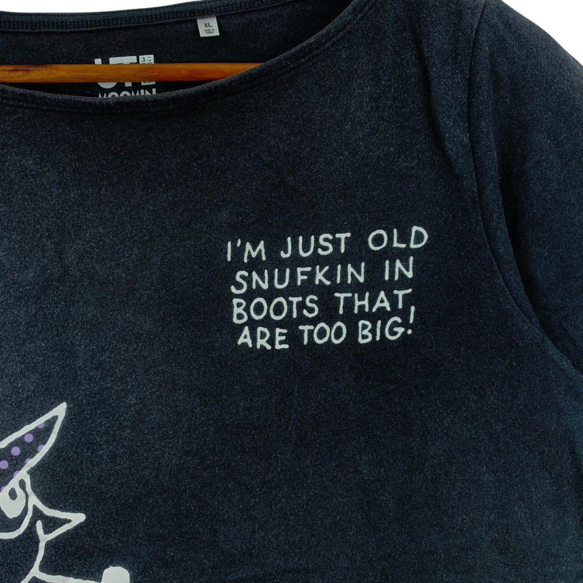 Uniqlo UNIQLO X MOOMIN CHARACTER Old Snufkin In Boots Tee Shirt Size XL / US 12-14 / IT 48-50 - 3 Thumbnail