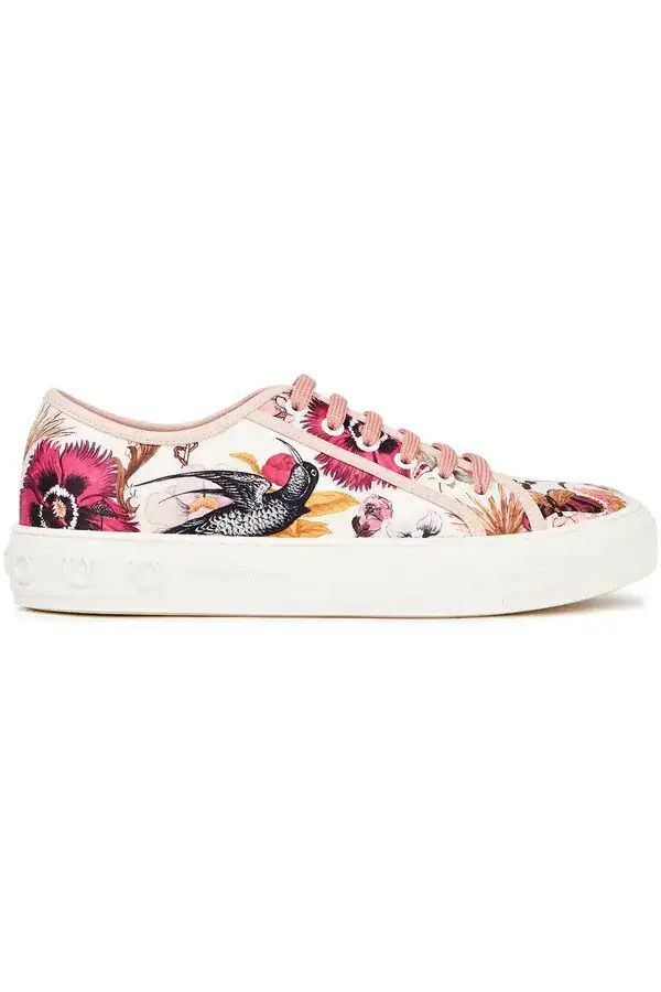 Salvatore Ferragamo o1y0426 Low-Top Sneakers in Multicolor Size US 5.5 / IT 35.5 - 1 Thumbnail