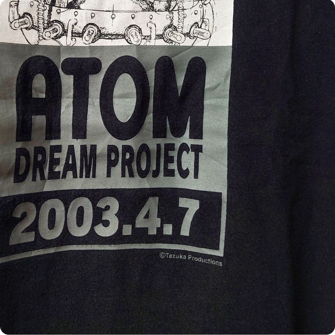 Anime × Japanese Brand Vtg 2003 ATOM Astro Boy 'Dream Project' Tshirt Size US S / EU 44-46 / 1 - 4 Thumbnail