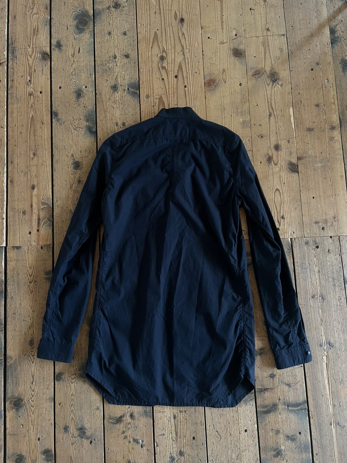 Rick Owens Faun SS15 Black Longsleeve Shirt Size US M / EU 48-50 / 2 - 2 Thumbnail