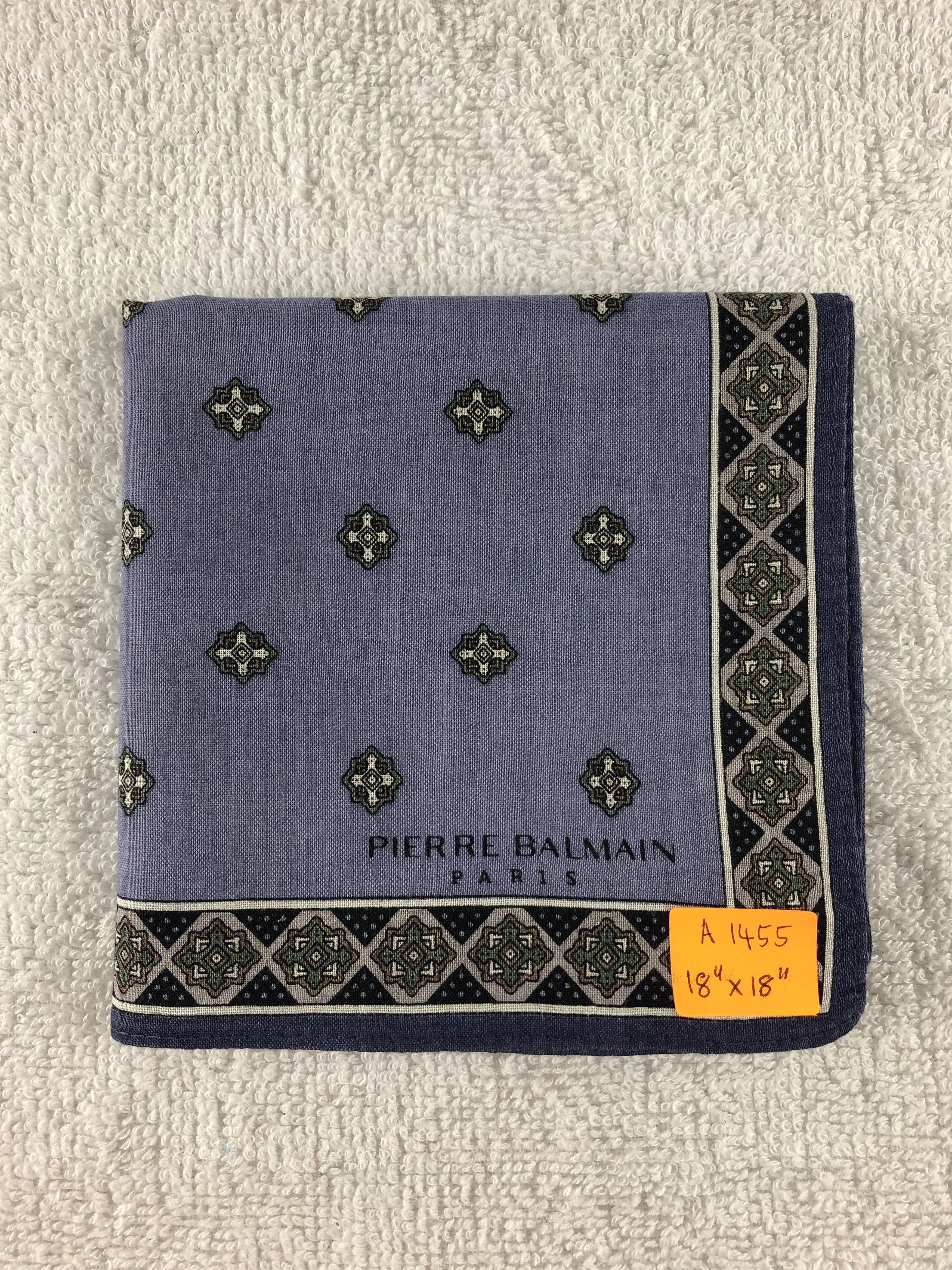 Pierre Balmain × Vintage Pierre Balmain Hanadkerchief / Bandana / Neckerchief Size ONE SIZE - 7 Thumbnail