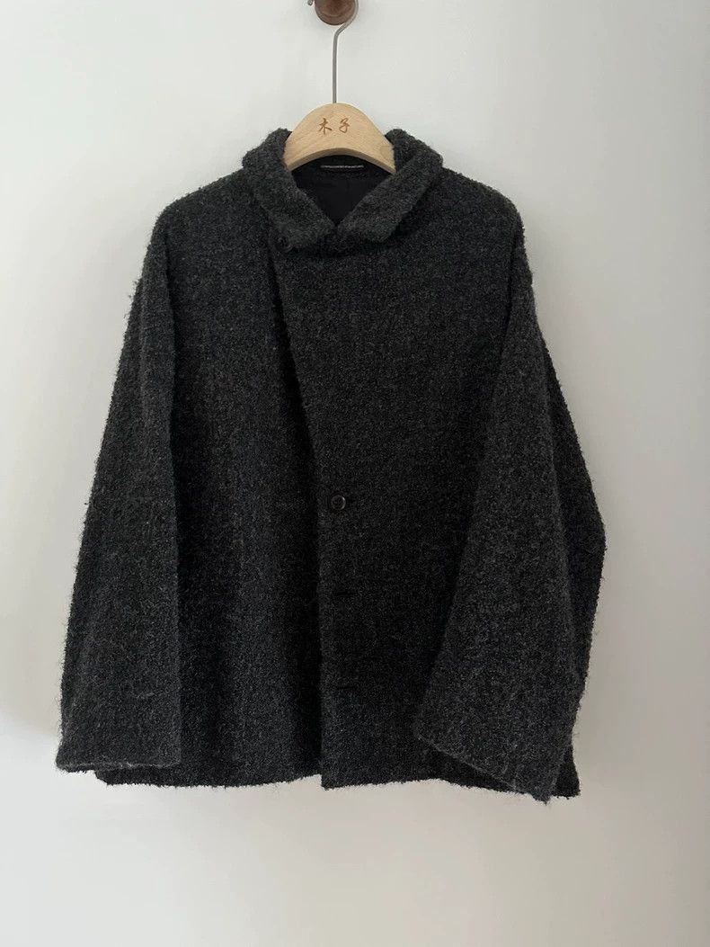 Yohji Yamamoto Yohji Yamamoto Woolly suit jacket 2501-Nextarrow Size US M / EU 48-50 / 2 - 2 Thumbnail