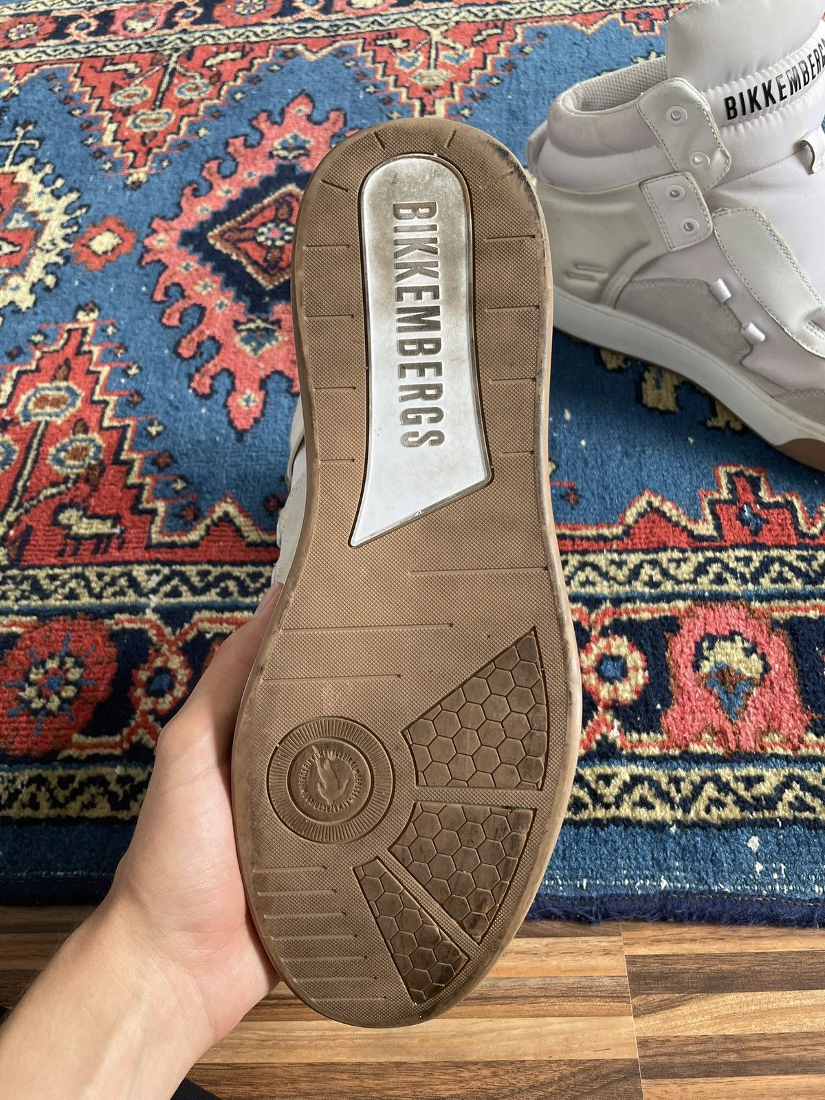 Dirk Bikkembergs Dirk Bikkembergs Hightop Sneakers Size US 12 / EU 45 - 5 Thumbnail