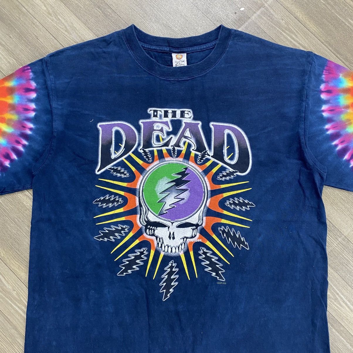 Grateful Dead 2000s Grateful Dead Steal Your Lighting Tie Dye Tee Band Size US M / EU 48-50 / 2 - 2 Thumbnail