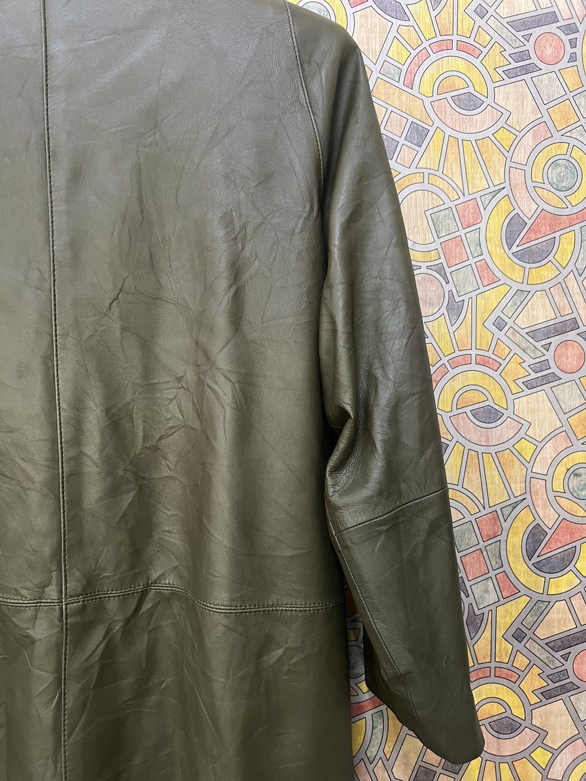 Japanese Brand × Leather 90s Vintage Marie Clair Lamb Leather Coat Marie Claire. GJ37 Size US L / EU 52-54 / 3 - 9 Thumbnail