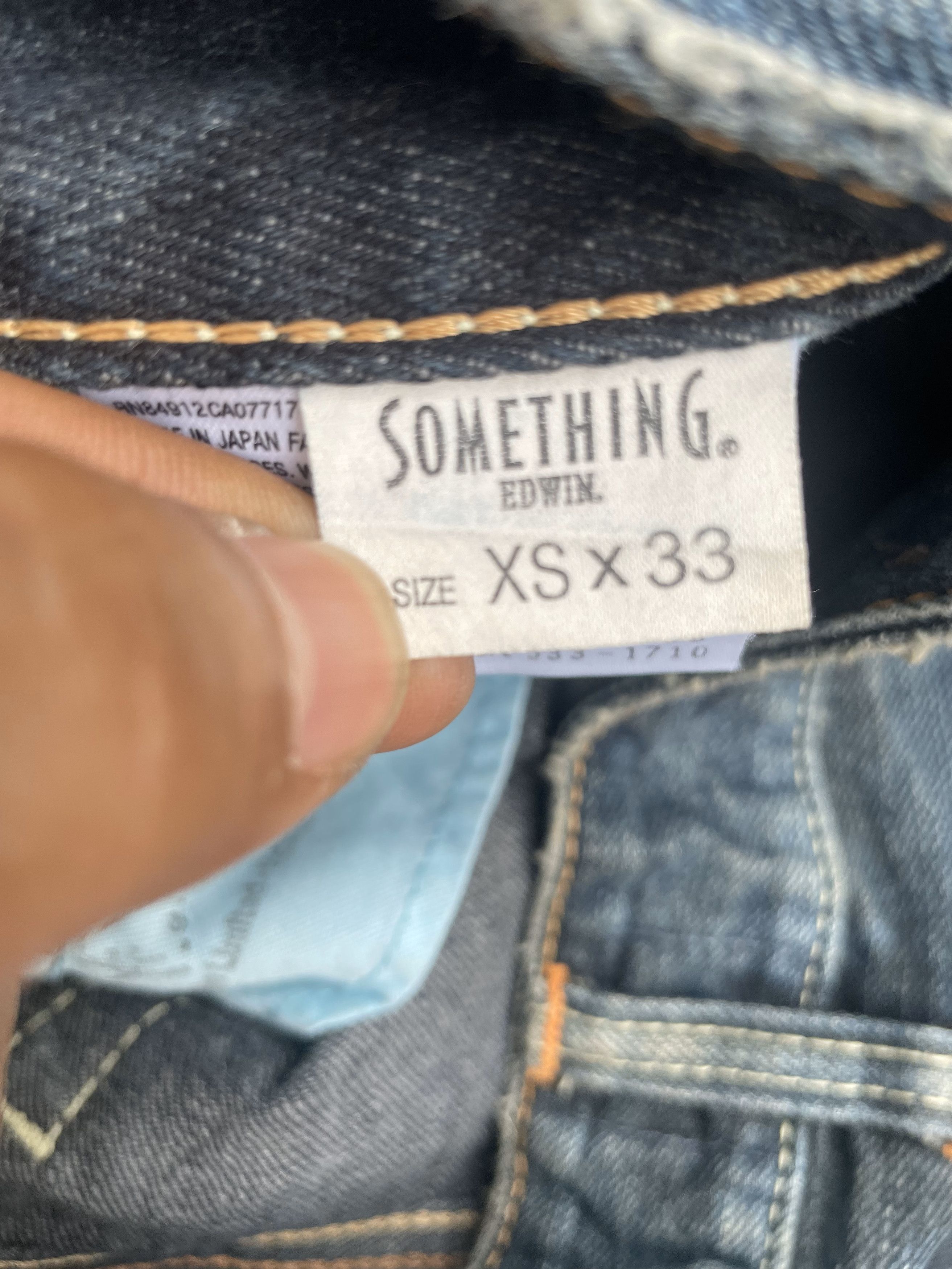 Edwin Vintage Flare Venus Jeans Distresed Denim Size 29" - 15 Thumbnail