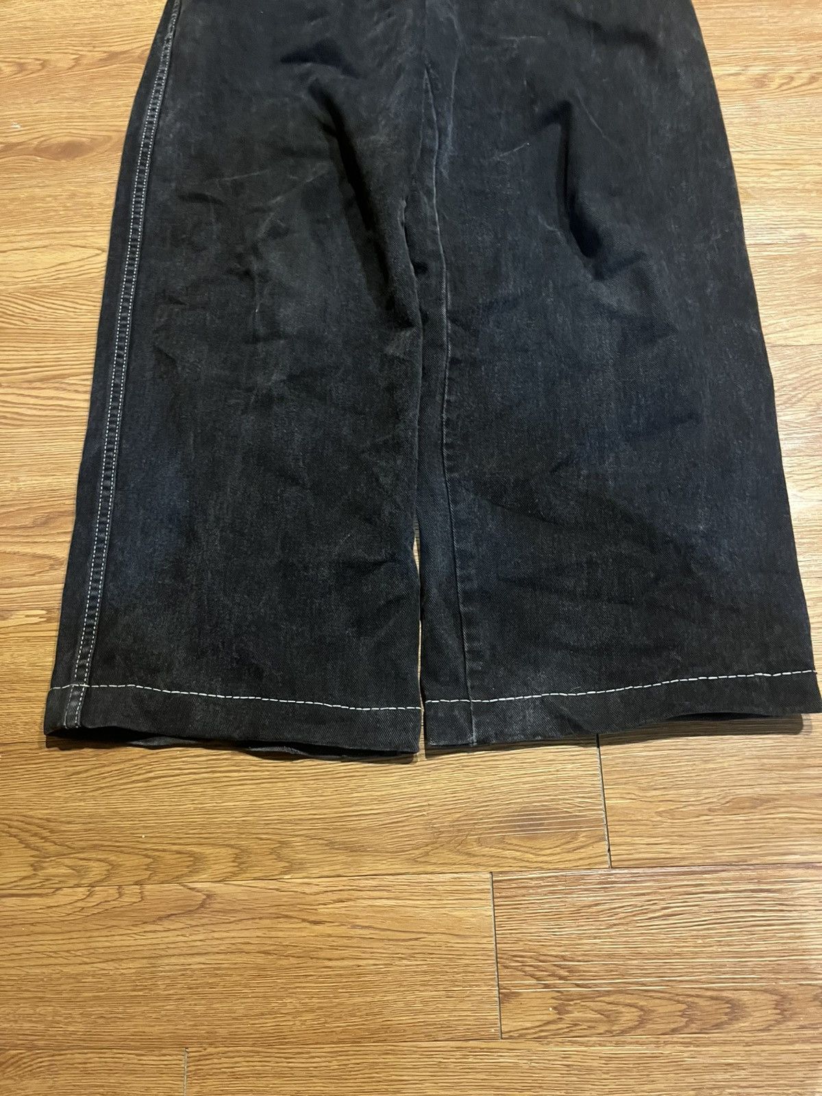 JNCO vintage baggy black jnco slacker jeans Size US 30 / EU 46 - 3 Thumbnail